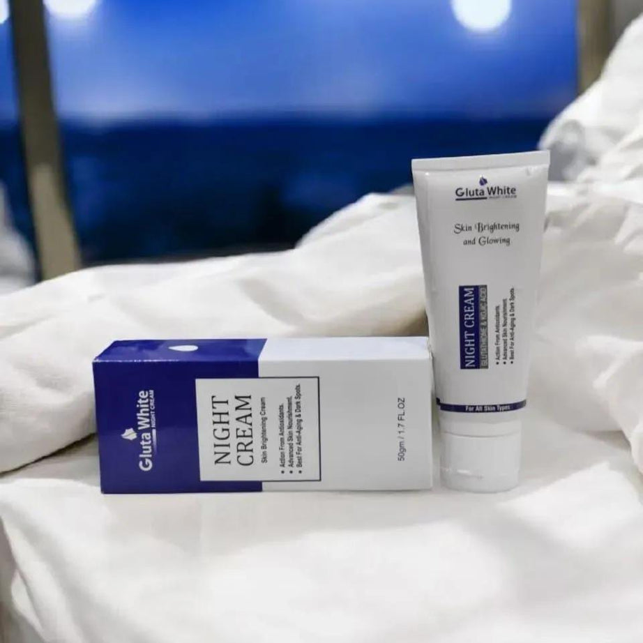 Gluta White Night Cream 50g | Nourishing Overnight Face Cream