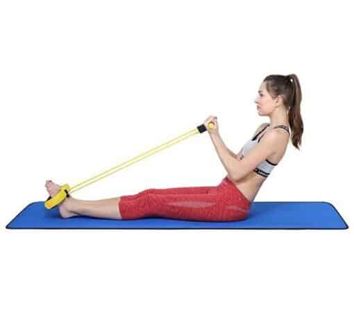 Multifunctional Resistance Band Pedal Exerciser – Full Body Workout Fitness Tool