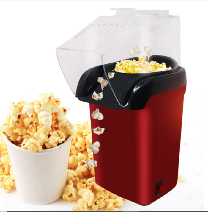 Electric Popcorn Maker Machine – Hot Air Popper for Home, Oil-Free & Fast Popcorn Maker