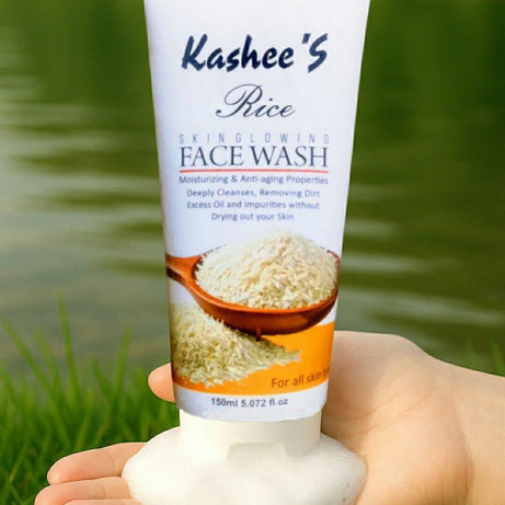 Kashee's Rice Skin Glowing Face Wash 150ml | Deep Cleansing & Hydrating Cleanser