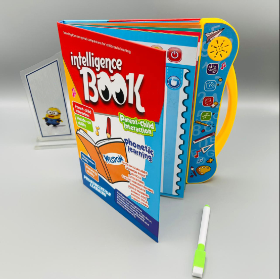 Interactive Intelligence Book for Kids – Educational Sound Learning Toy