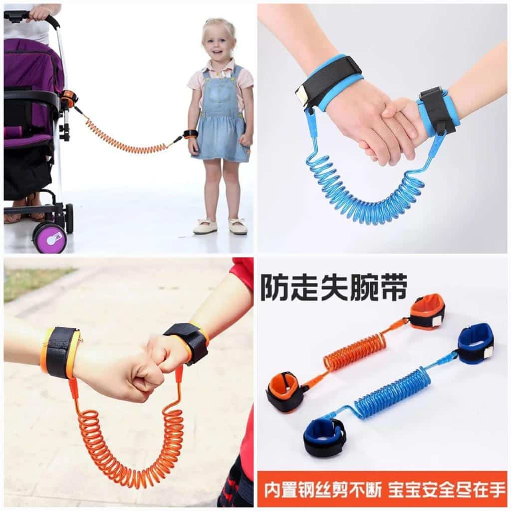 Anti-Lost Child Safety Wrist Link | Toddler Walking Harness Leash for Kids