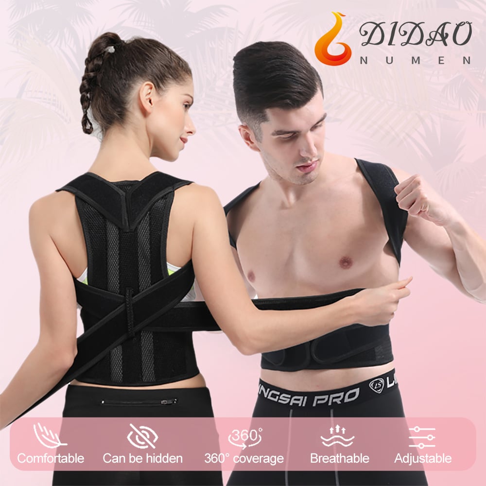 Adjustable Back Posture Corrector Brace | Spine Support & Pain Relief for Men & Women